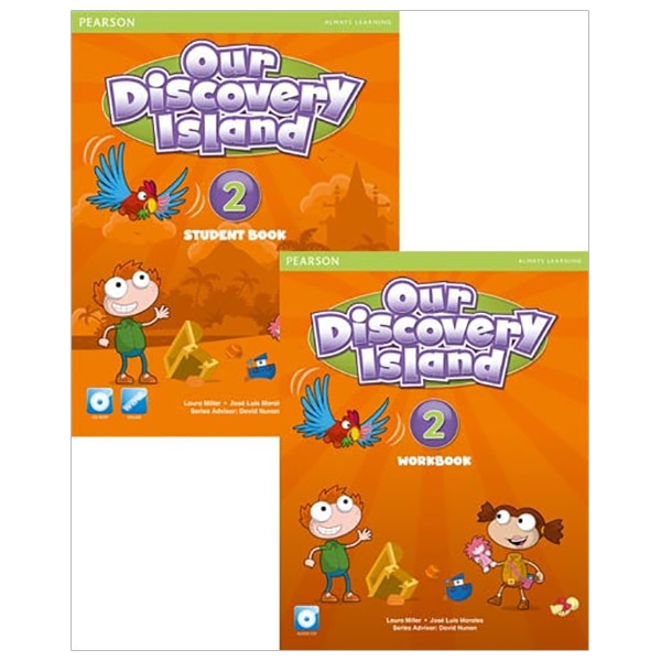 our discovery island ame (sb2 w/cdrom + wb2 w/cd)