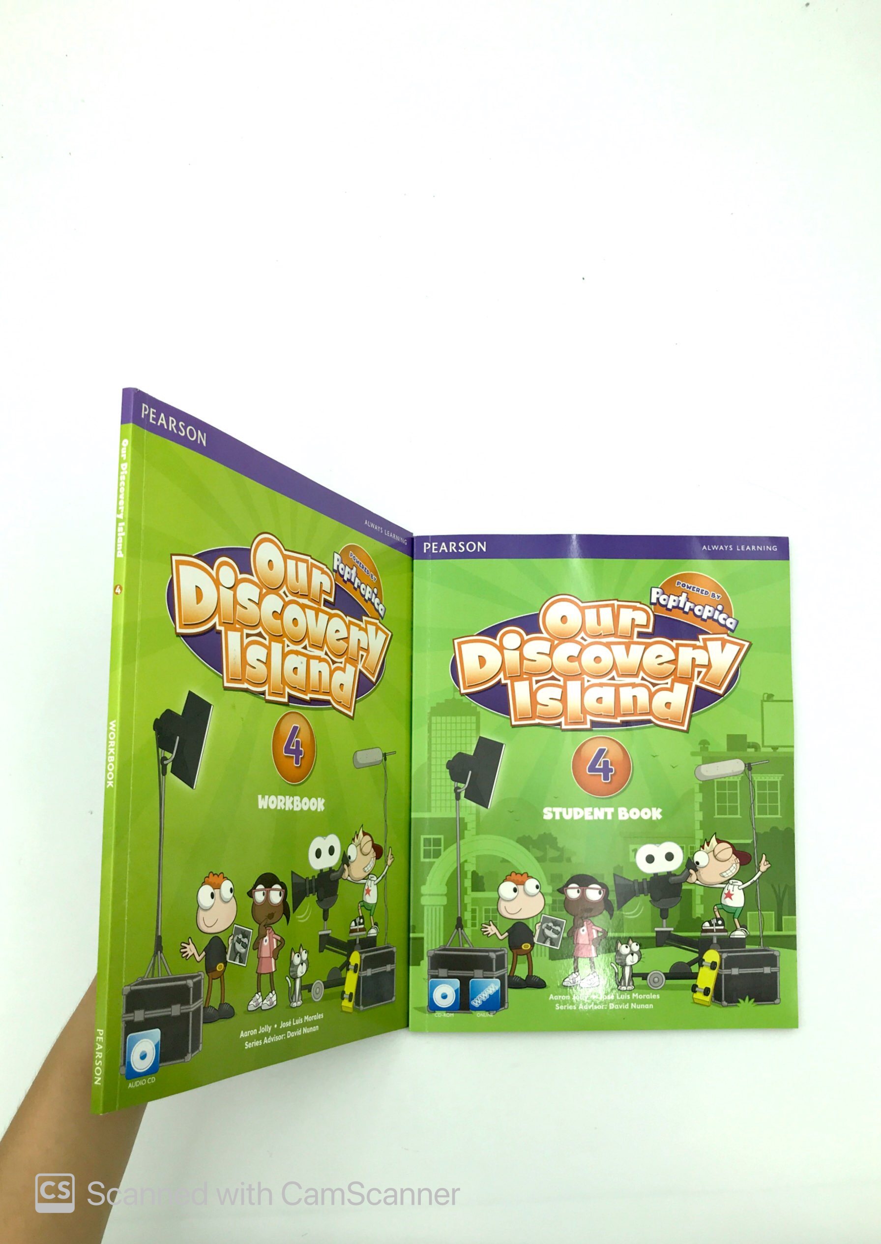 our discovery island ame (sb4 w/cdrom + wb4 w/cd)