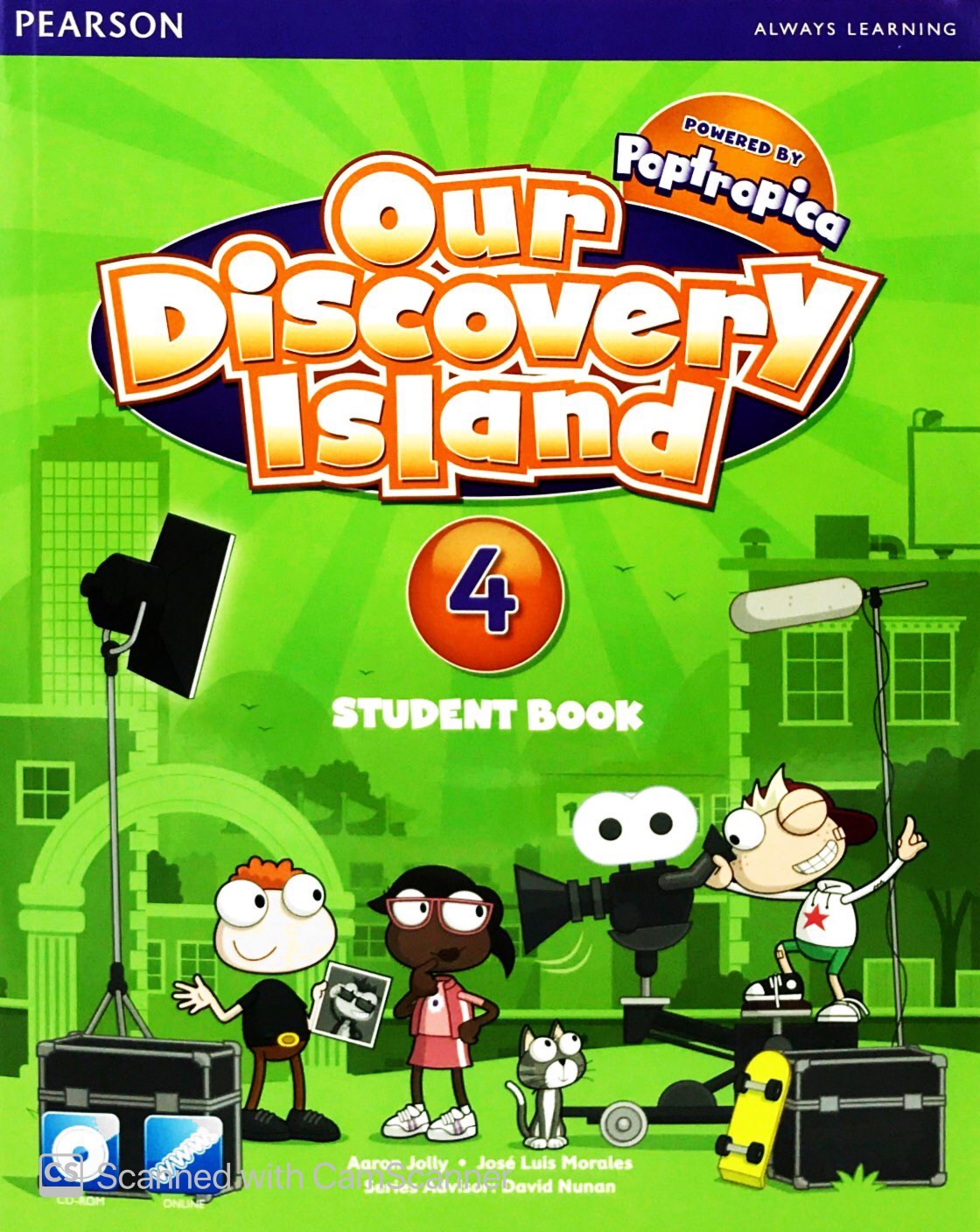 our discovery island ame (sb4 w/cdrom + wb4 w/cd)