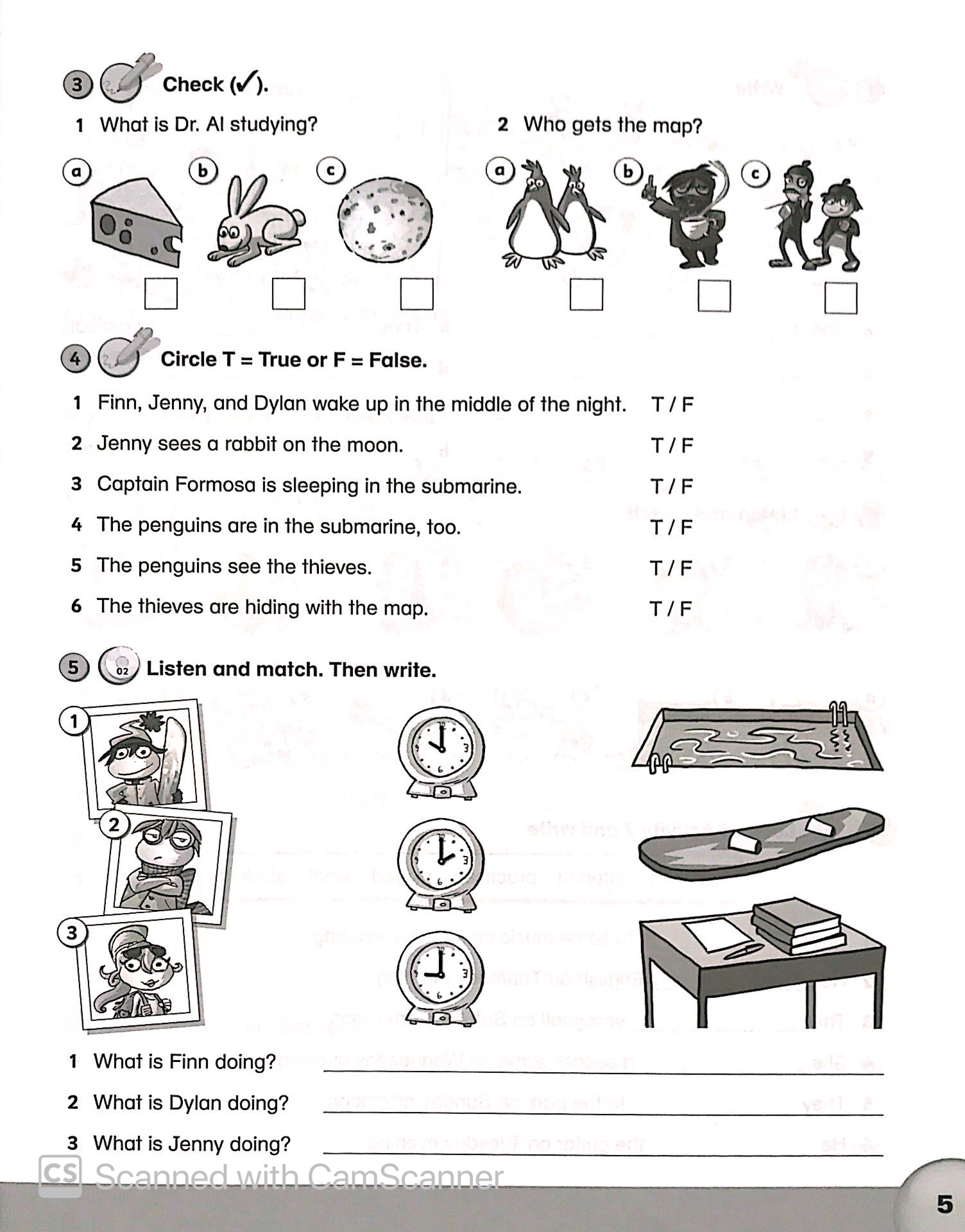 our discovery island ame (sb5 w/cdrom + wb5 w/cd)
