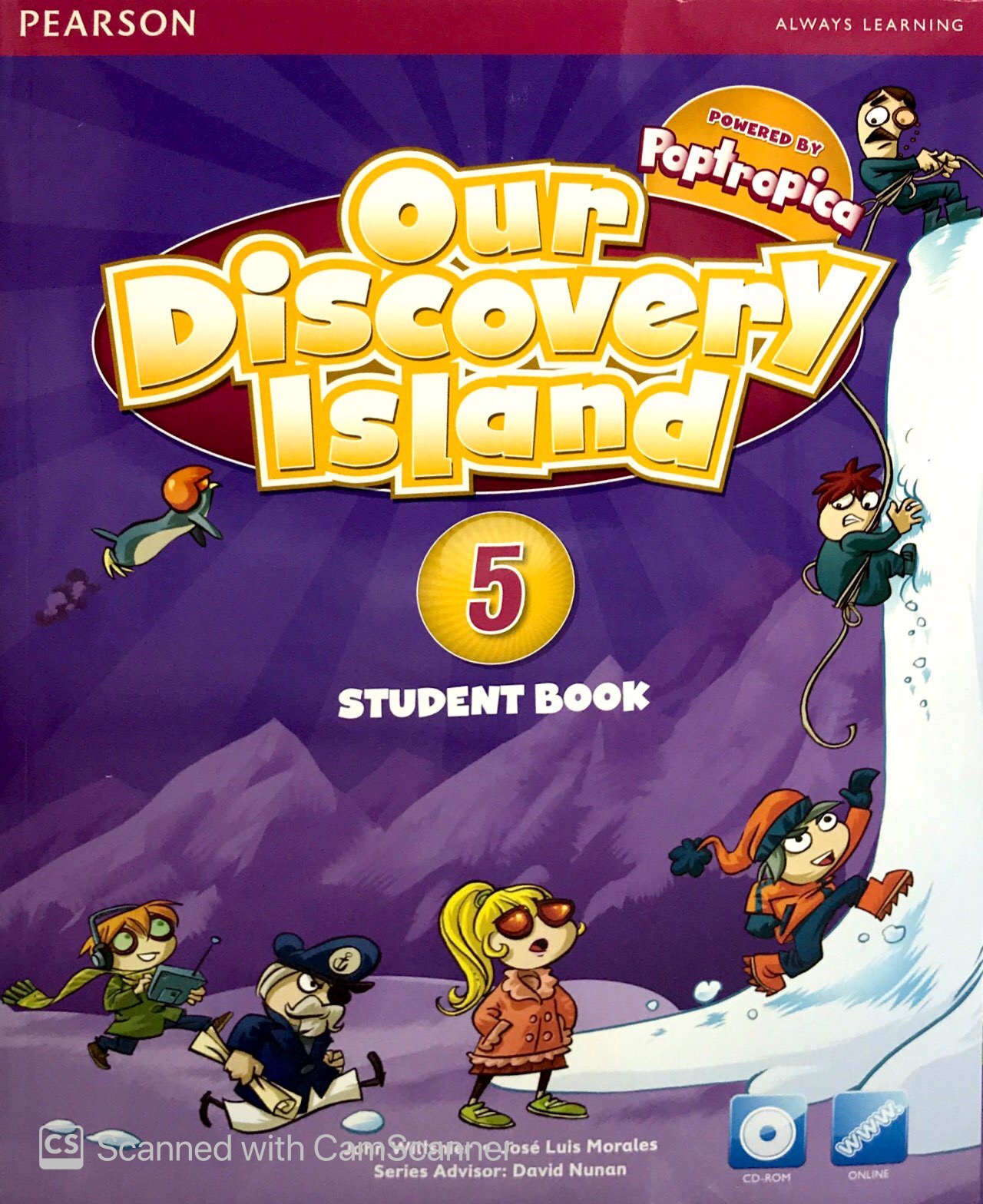 our discovery island ame (sb5 w/cdrom + wb5 w/cd)