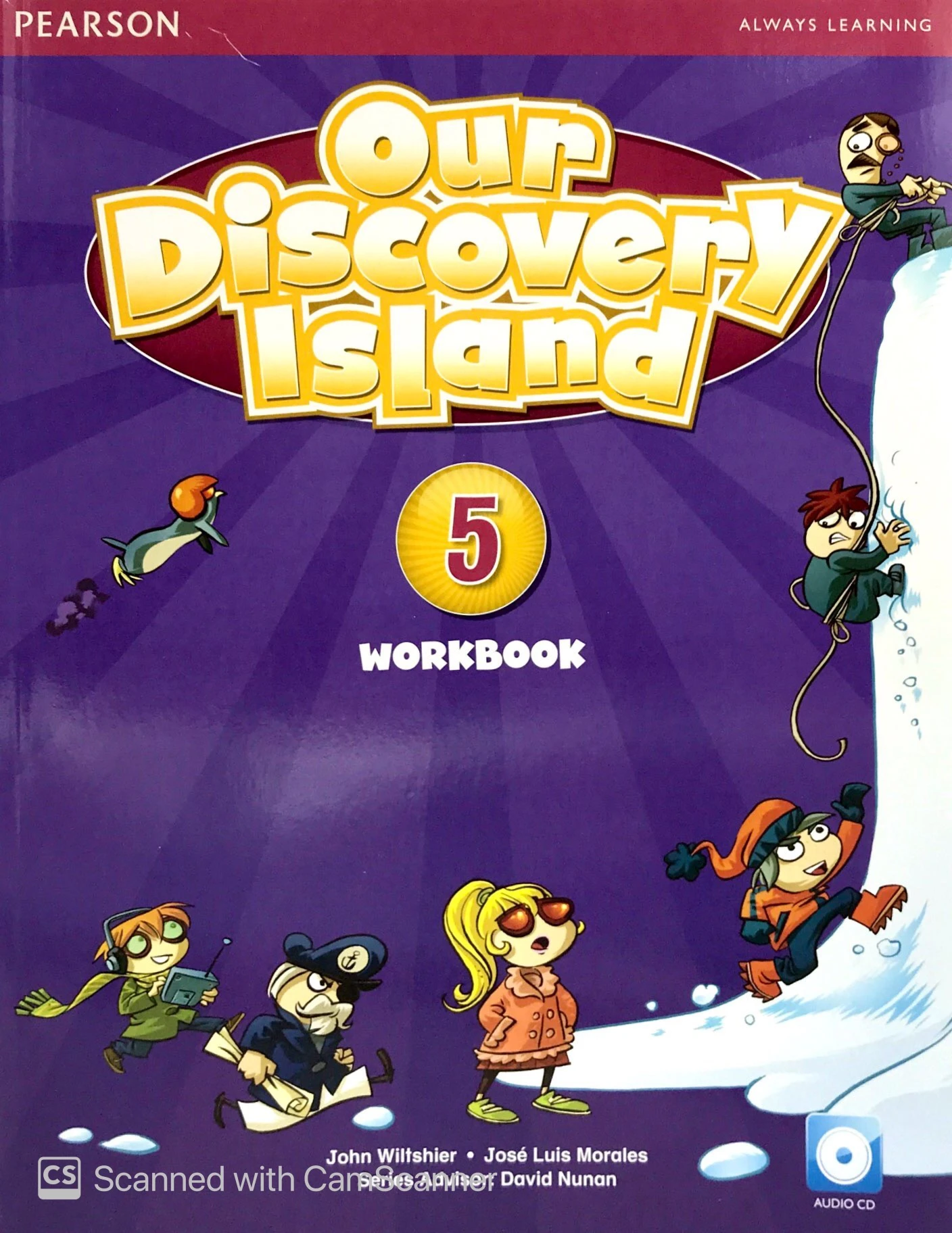 our discovery island ame (sb5 w/cdrom + wb5 w/cd)