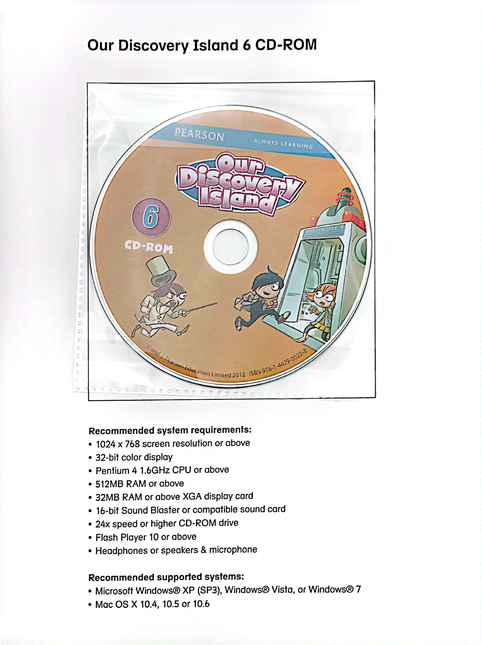 our discovery island ame (sb6 w/cdrom + wb6 w/cd)