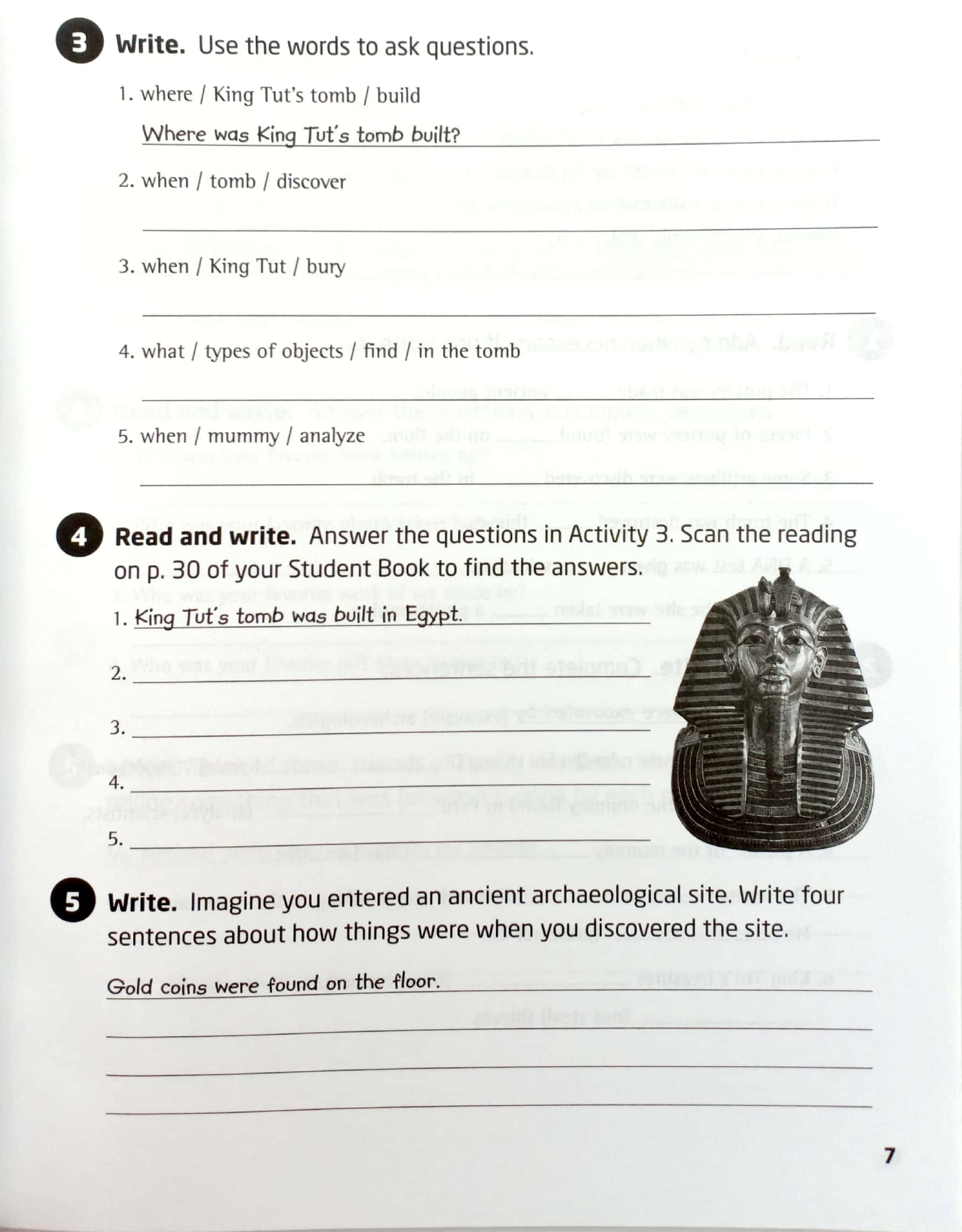 our world 6: grammar workbook