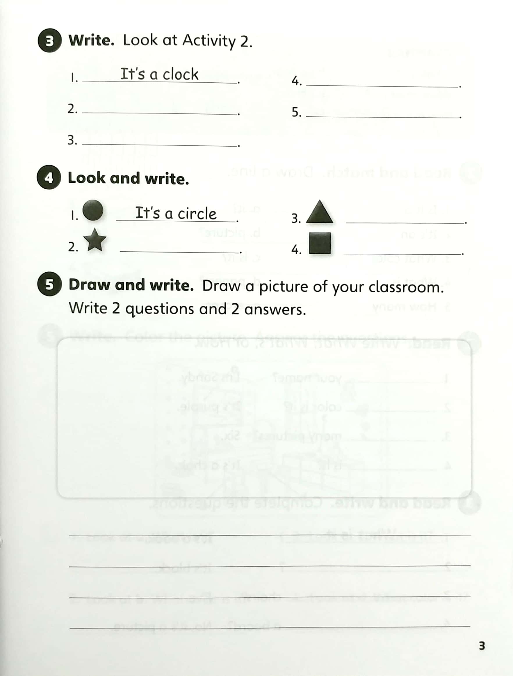 our world ame 1 grammar workbook