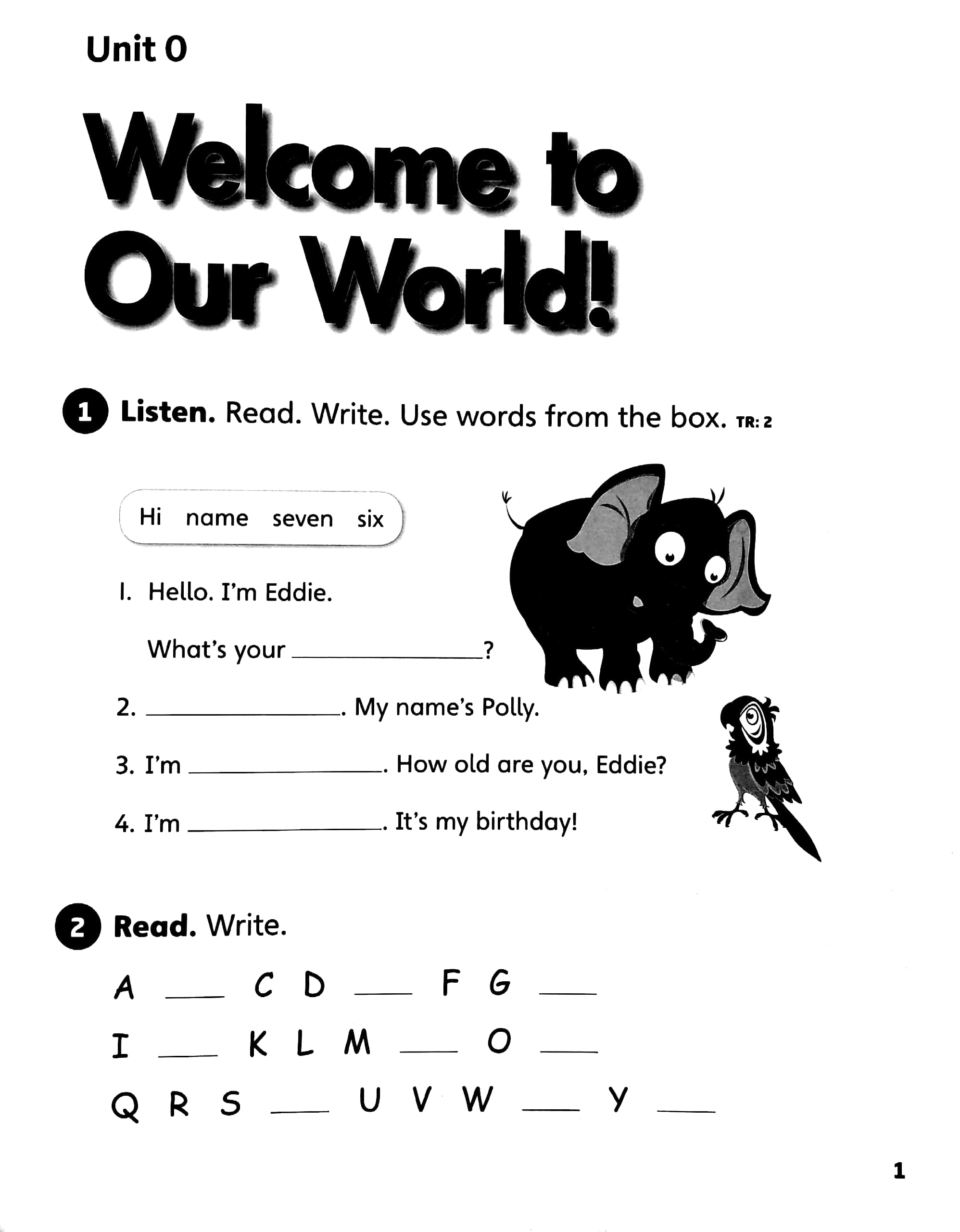 our world ame 1 workbook