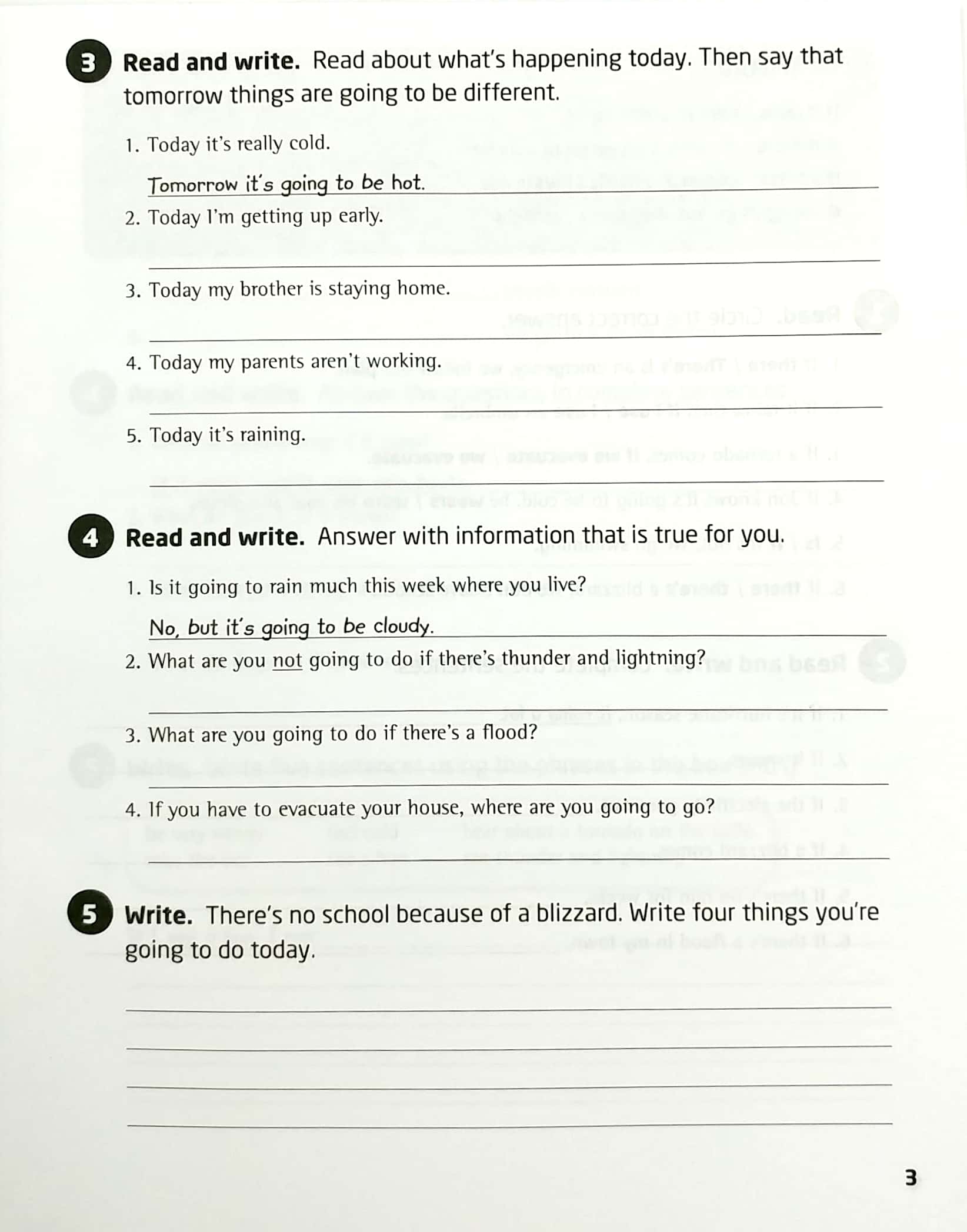 our world ame 5 grammar workbook