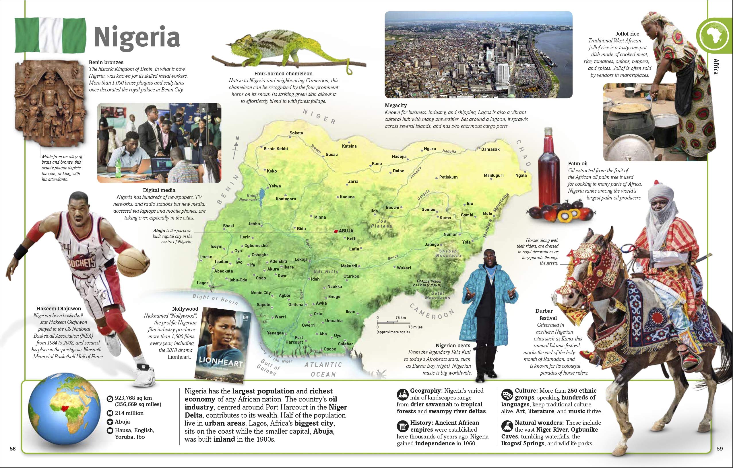 our world in pictures: countries, cultures, people & places: a visual encyclopedia of the world