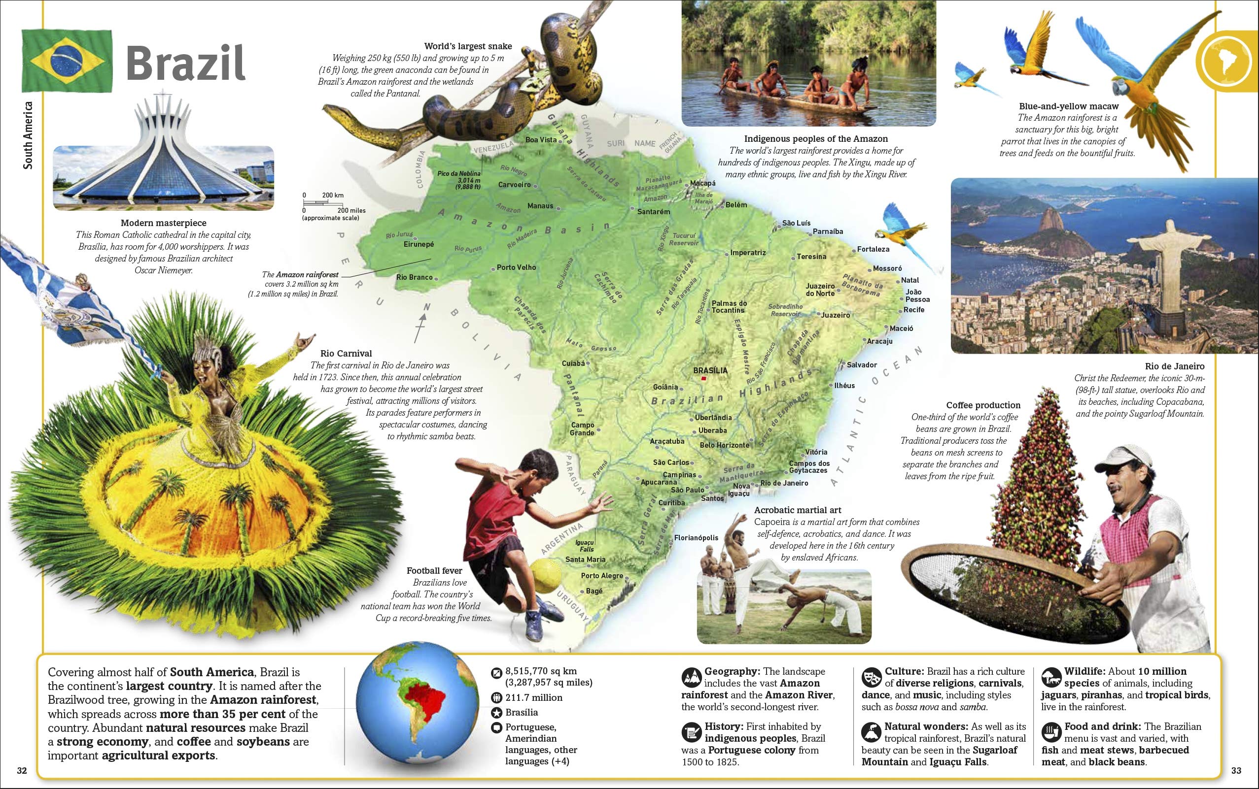 our world in pictures: countries, cultures, people & places: a visual encyclopedia of the world
