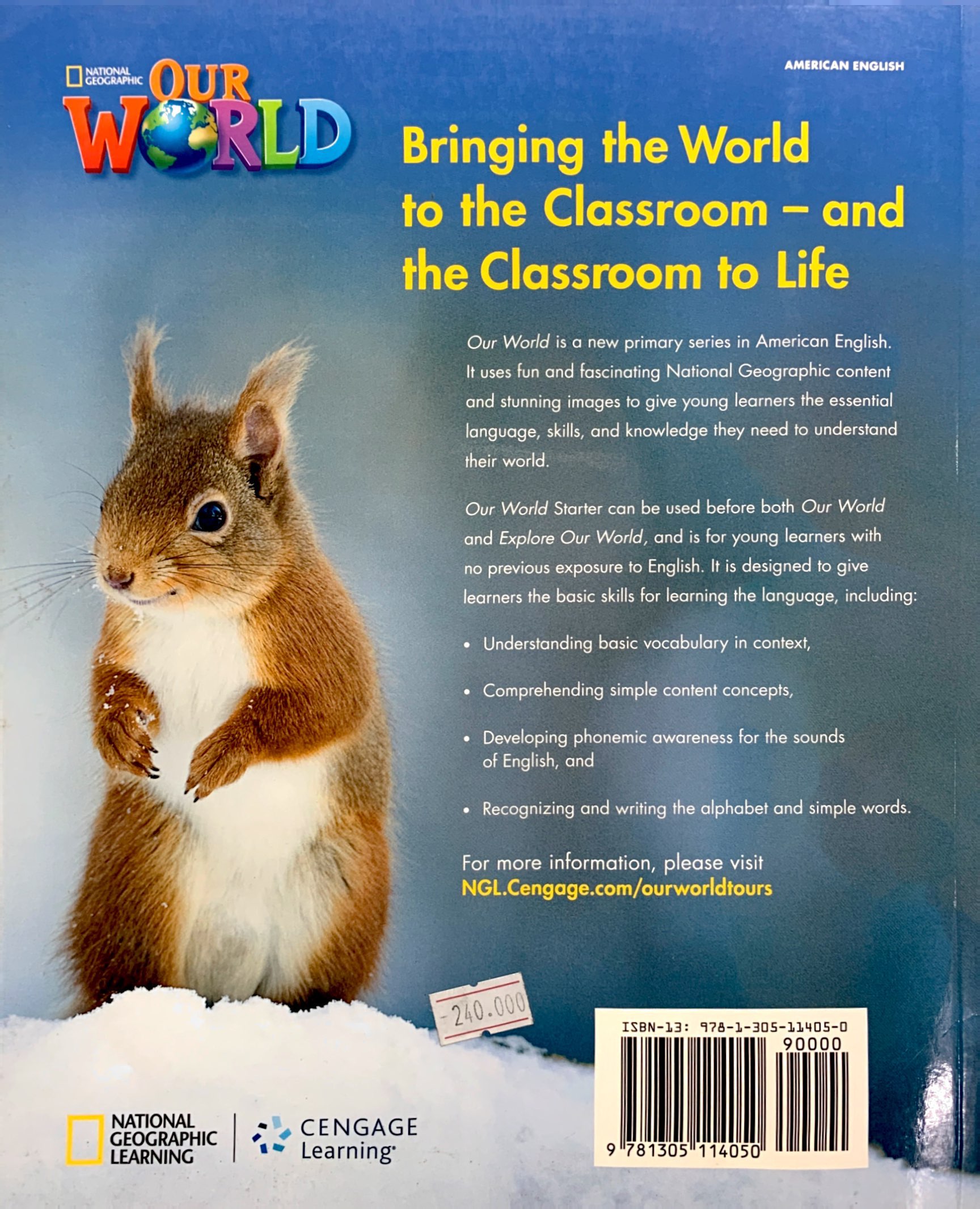 our world starter: american english