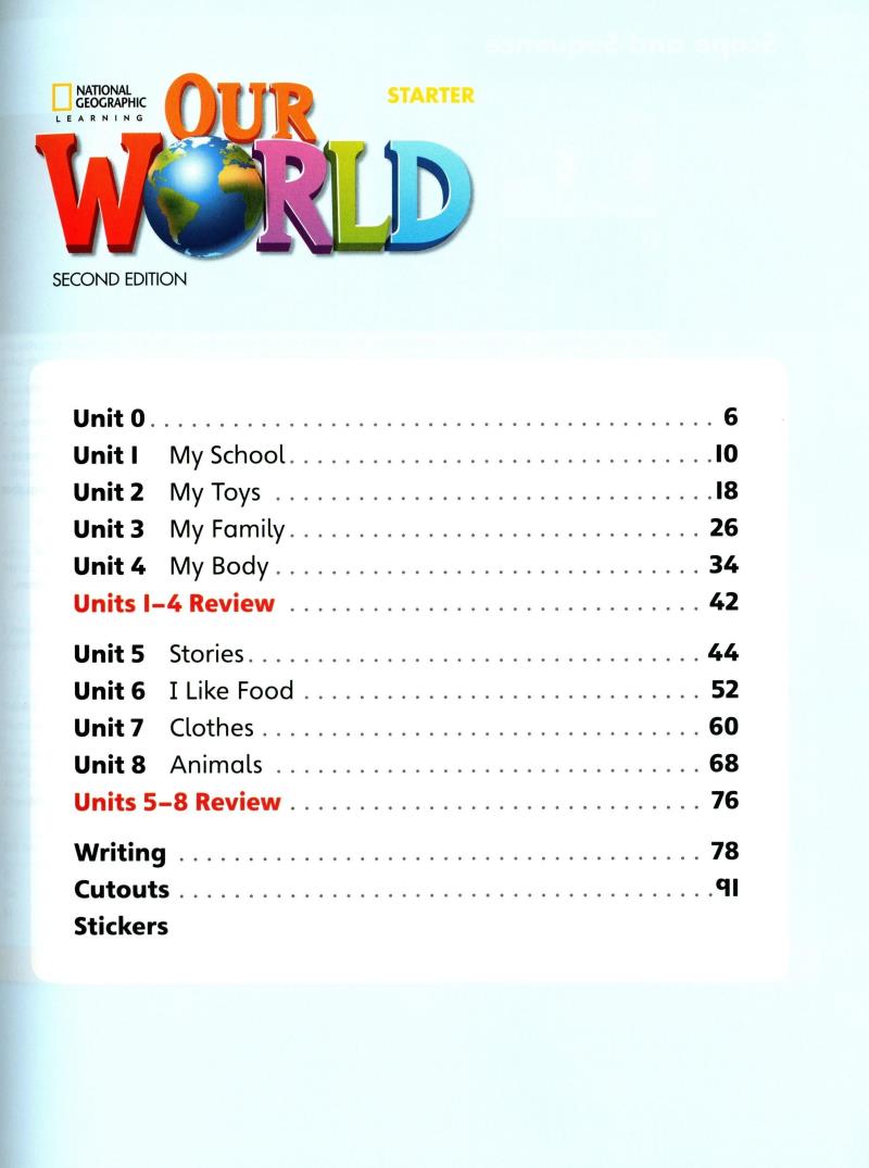 our world starter student's book 2nd edition (american english)