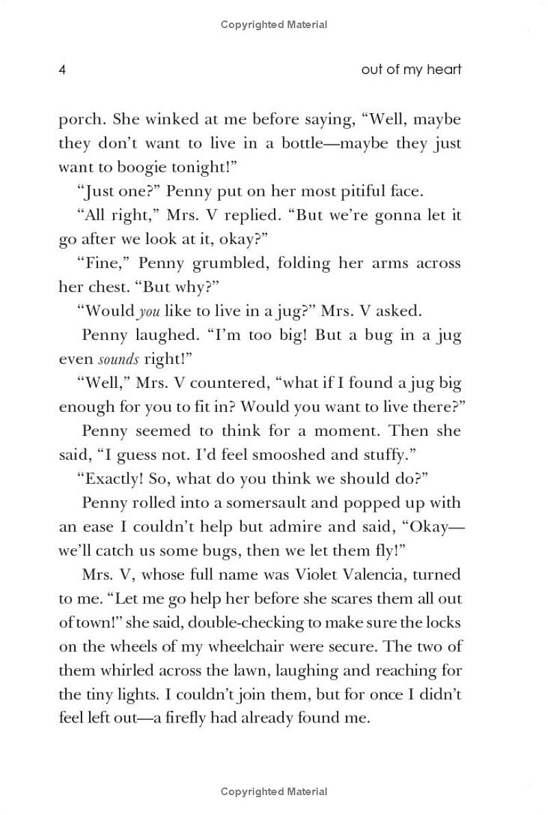 out of my mind - book 2 - out of my heart