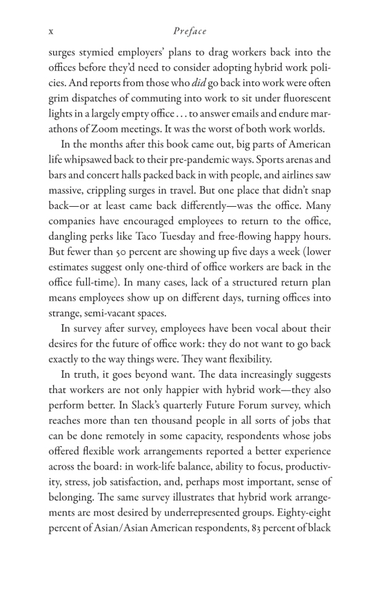 out of office - unlocking the power and potential of hybrid work