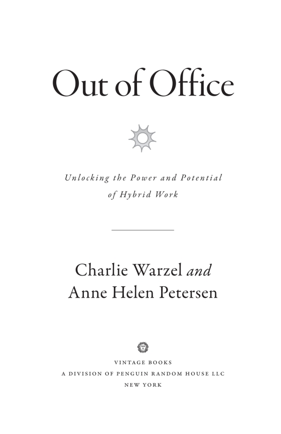 out of office - unlocking the power and potential of hybrid work