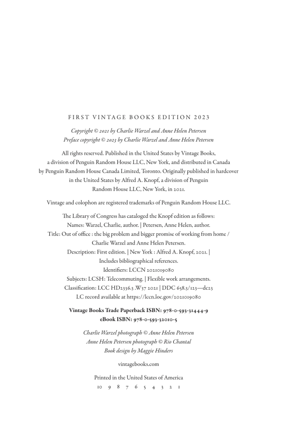 out of office - unlocking the power and potential of hybrid work