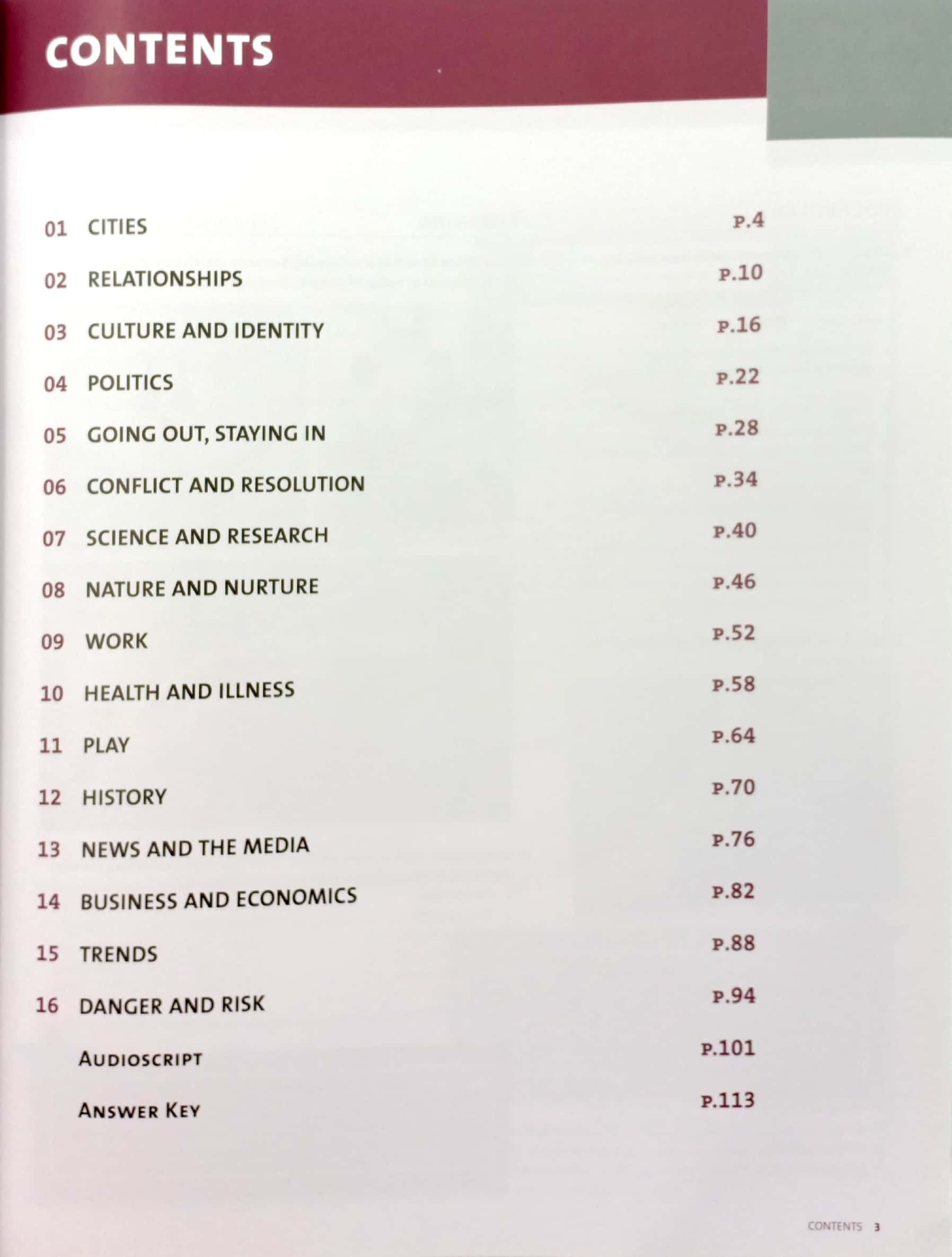 outcomes advanced: workbook
