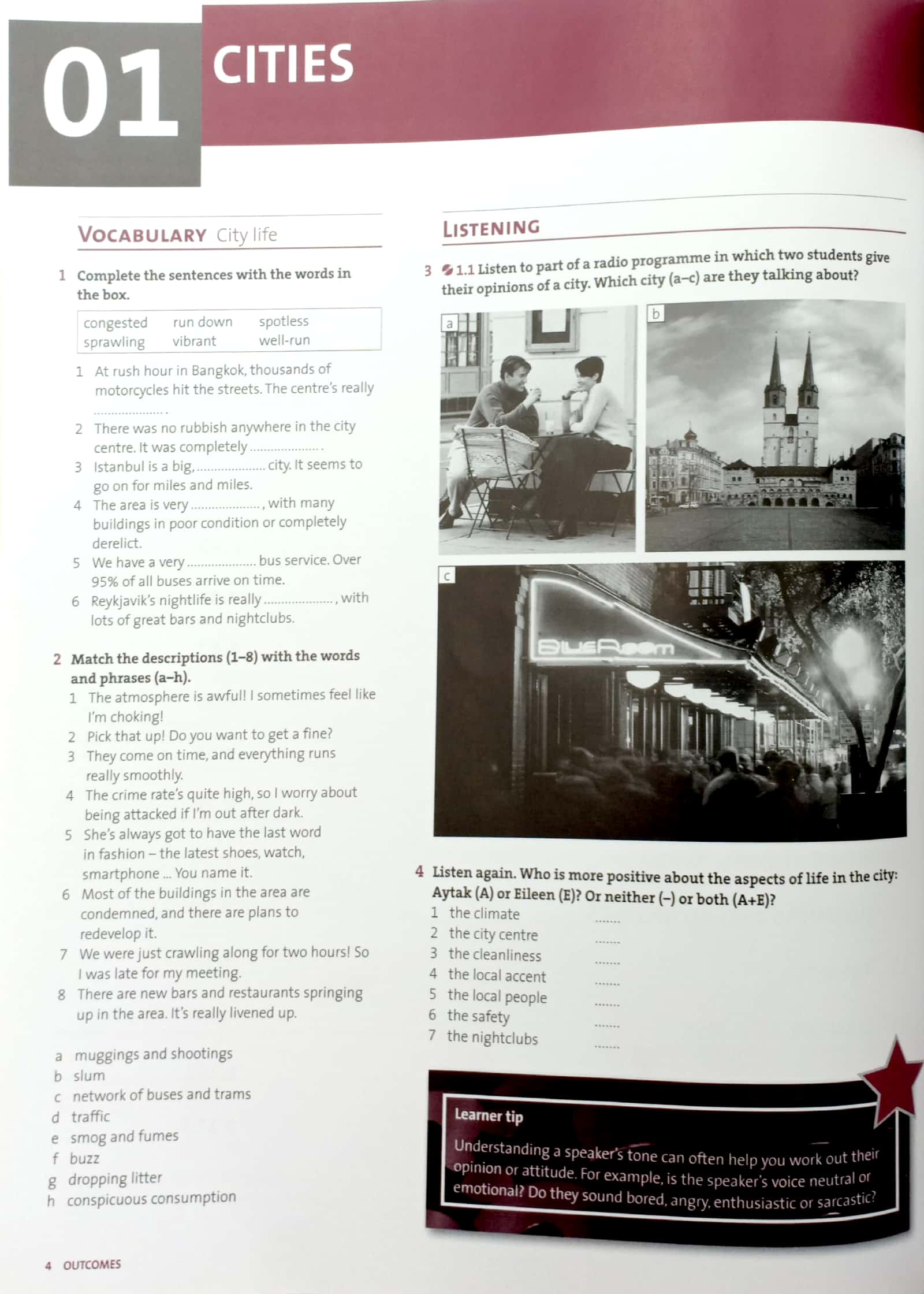 outcomes advanced: workbook