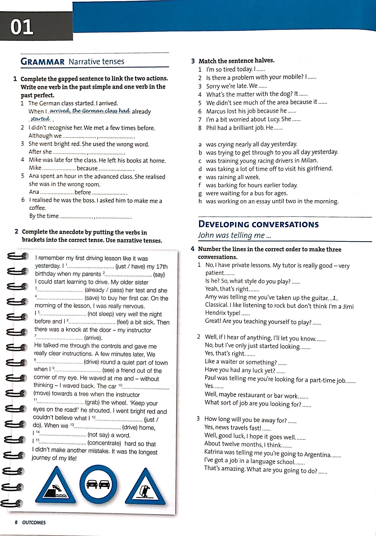outcomes intermediate: workbook