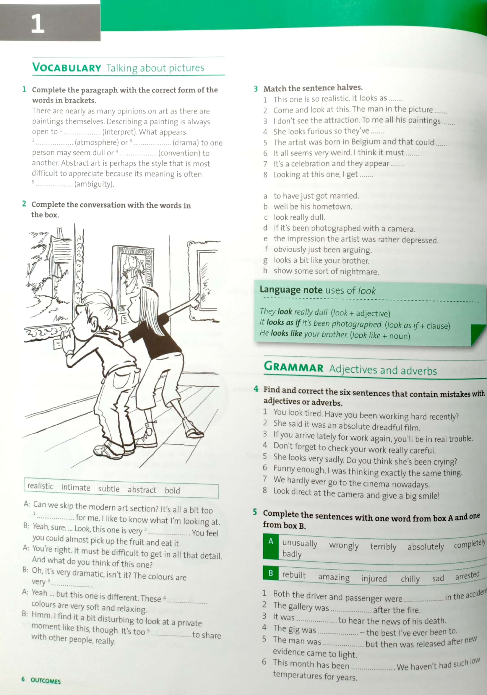 outcomes upper intermediate: workbook