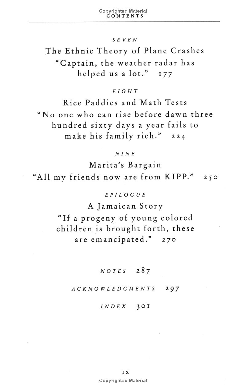 outliers - the story of success