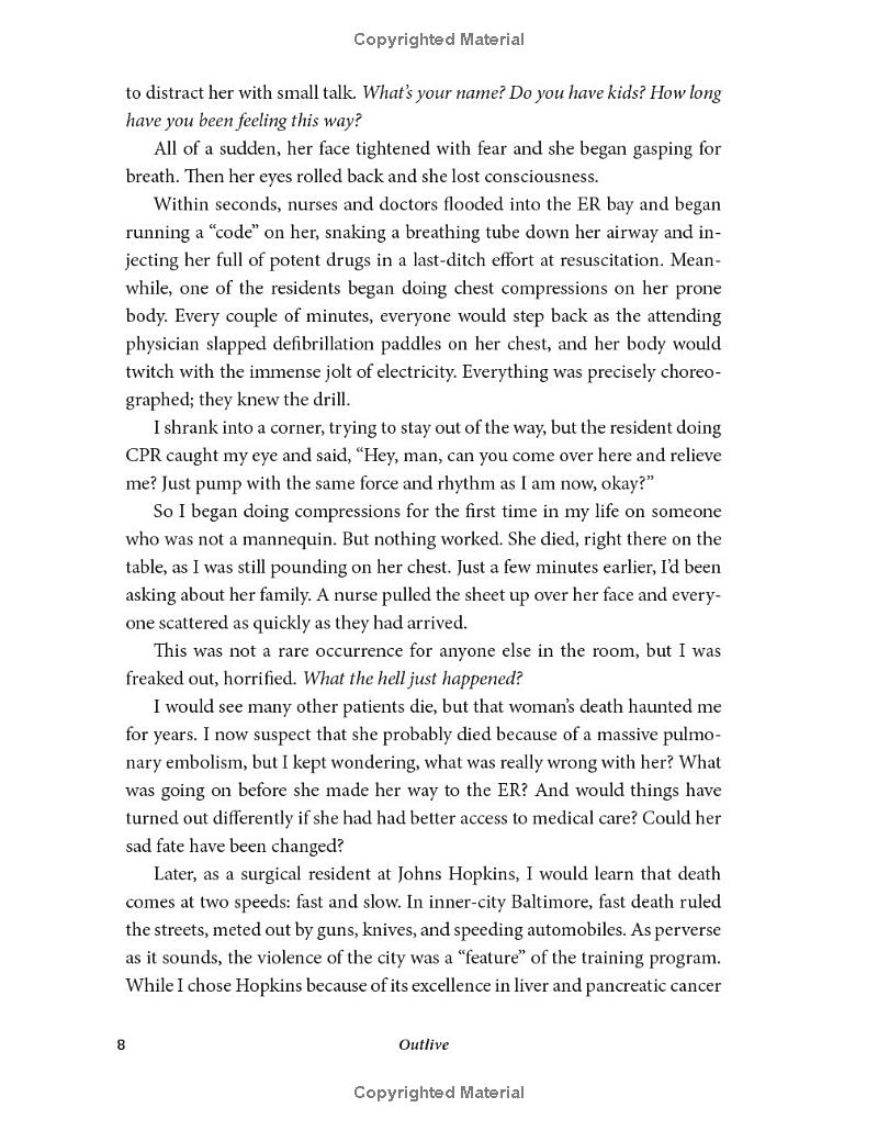 outlive - the science and art of longevity