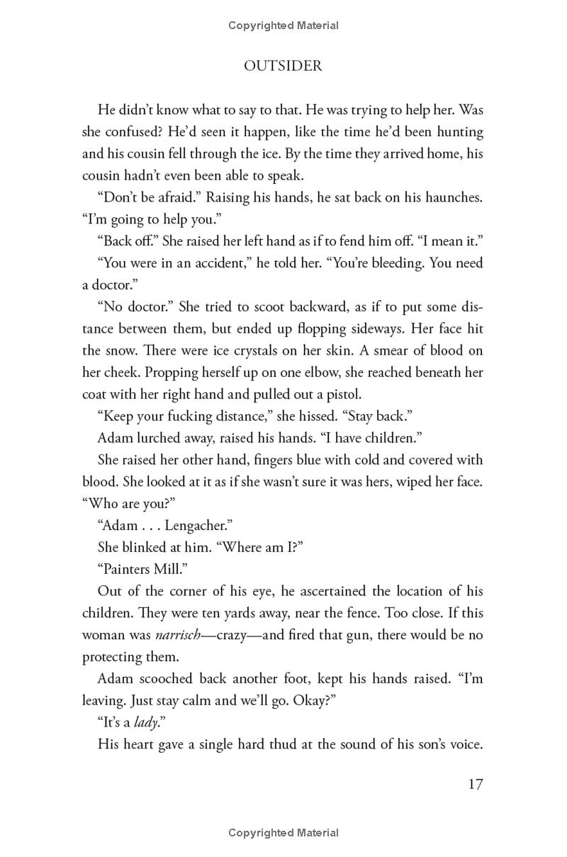 outsider: a novel of suspense