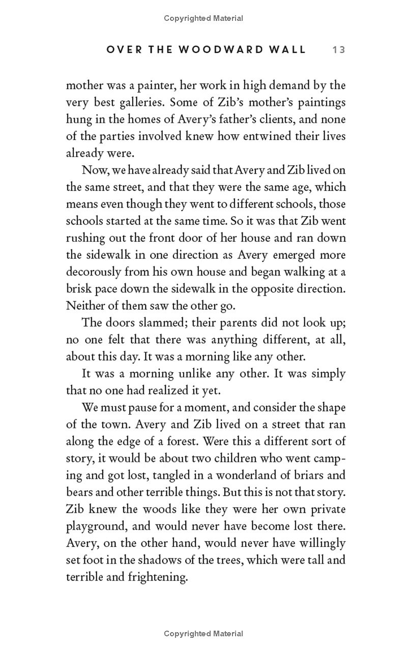 over the woodward wall