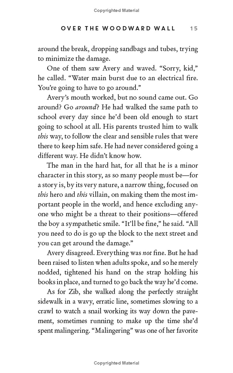 over the woodward wall