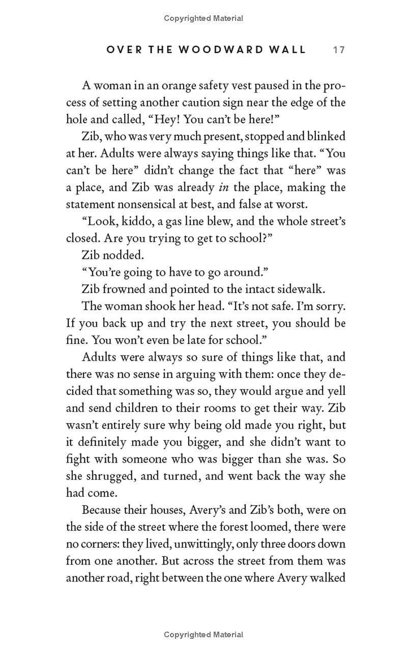 over the woodward wall