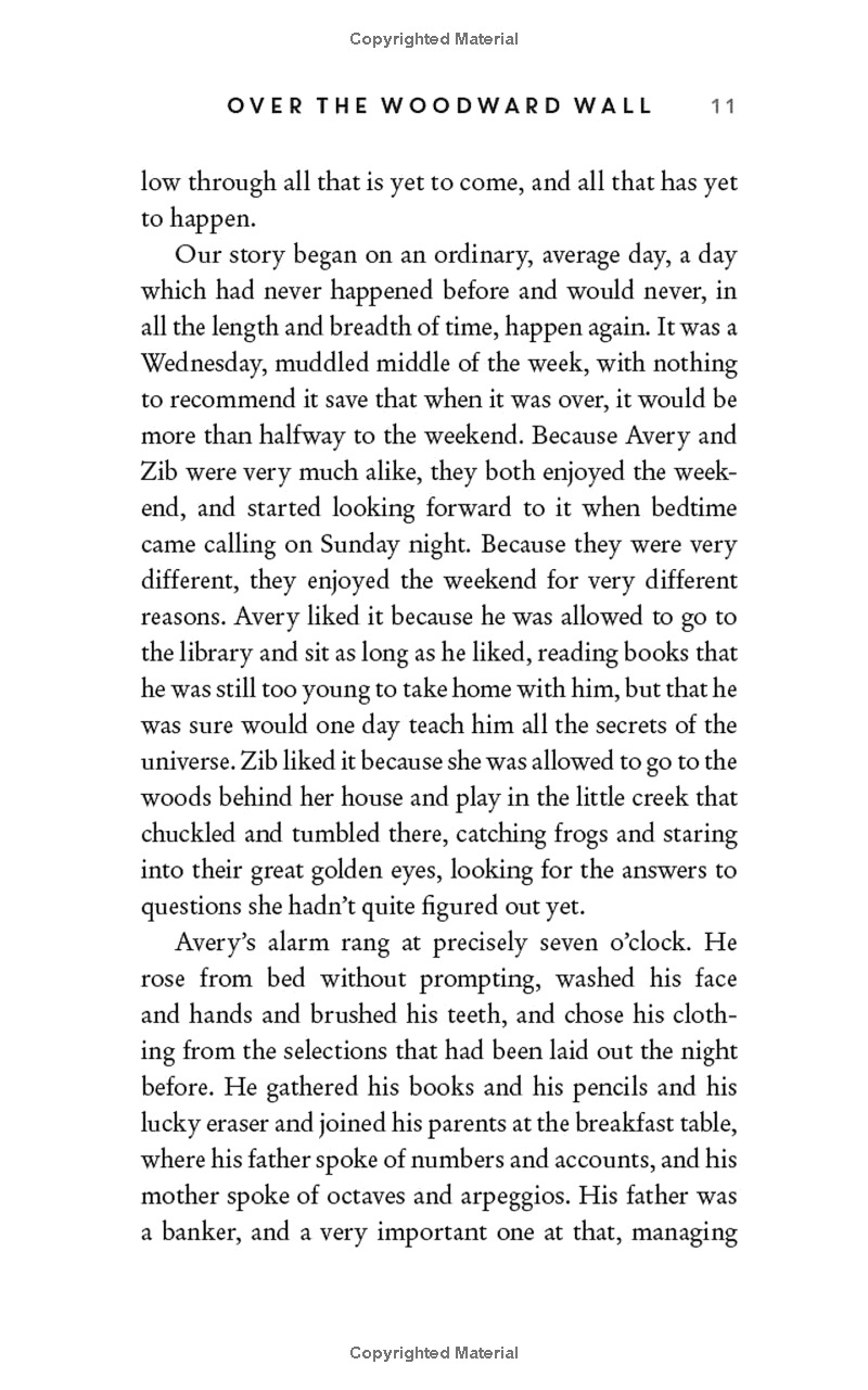 over the woodward wall