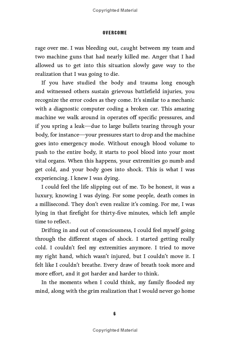 overcome: crush adversity with the leadership techniques of america's toughest warriors