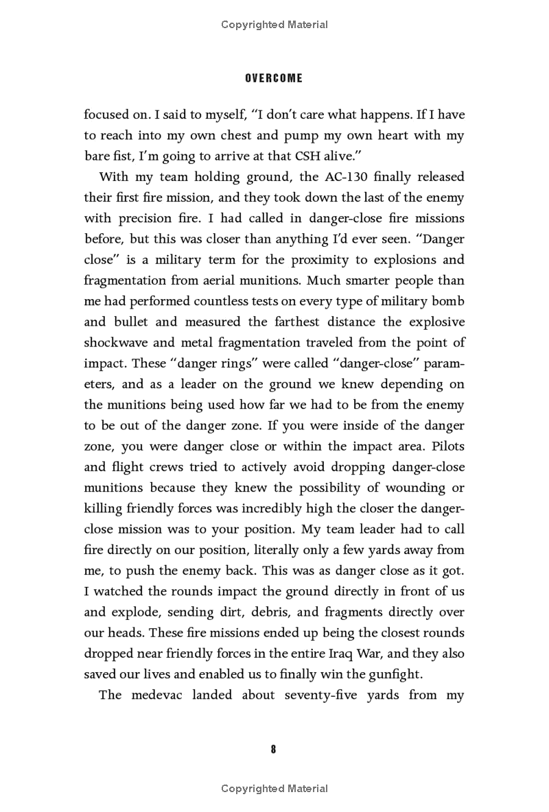 overcome: crush adversity with the leadership techniques of america's toughest warriors