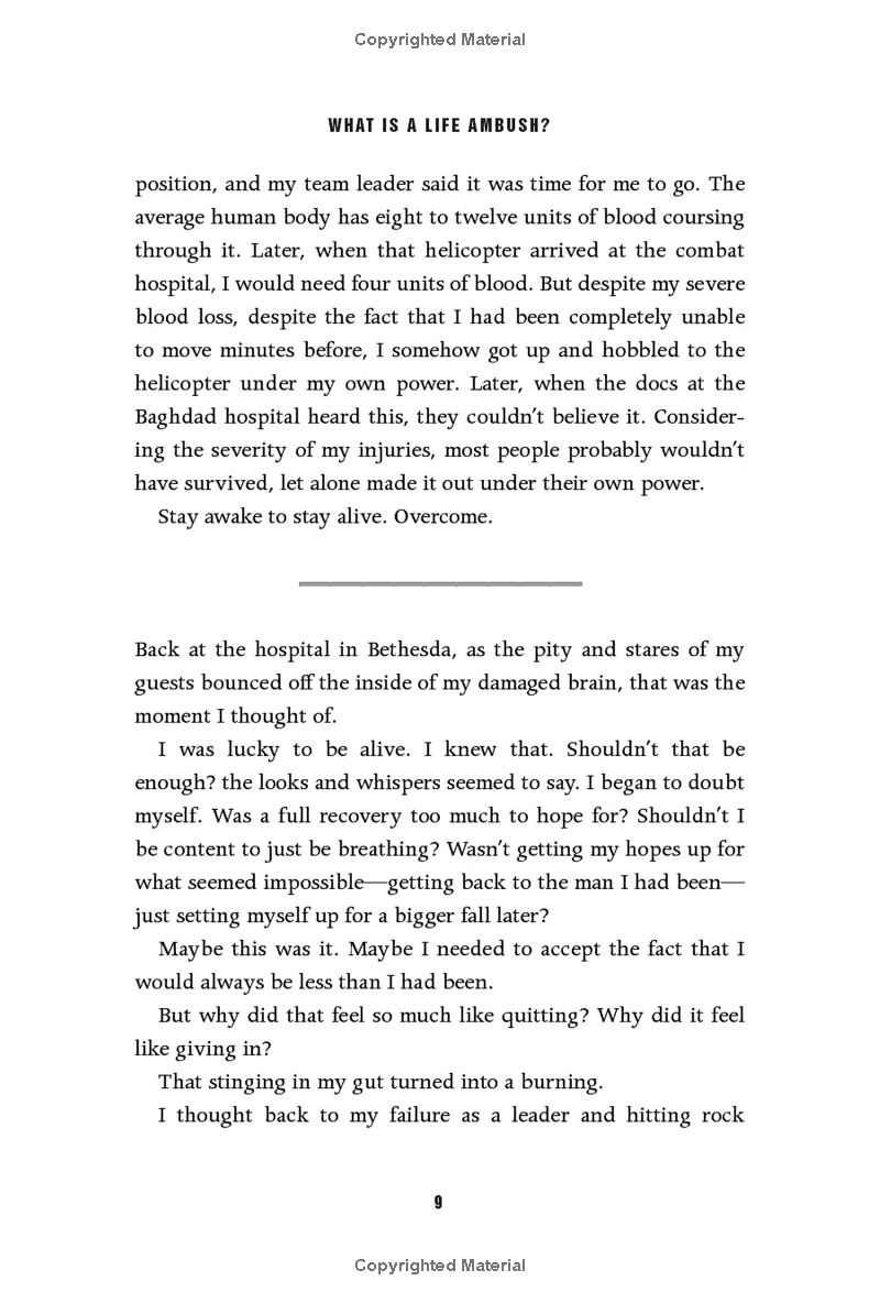 overcome: crush adversity with the leadership techniques of america's toughest warriors