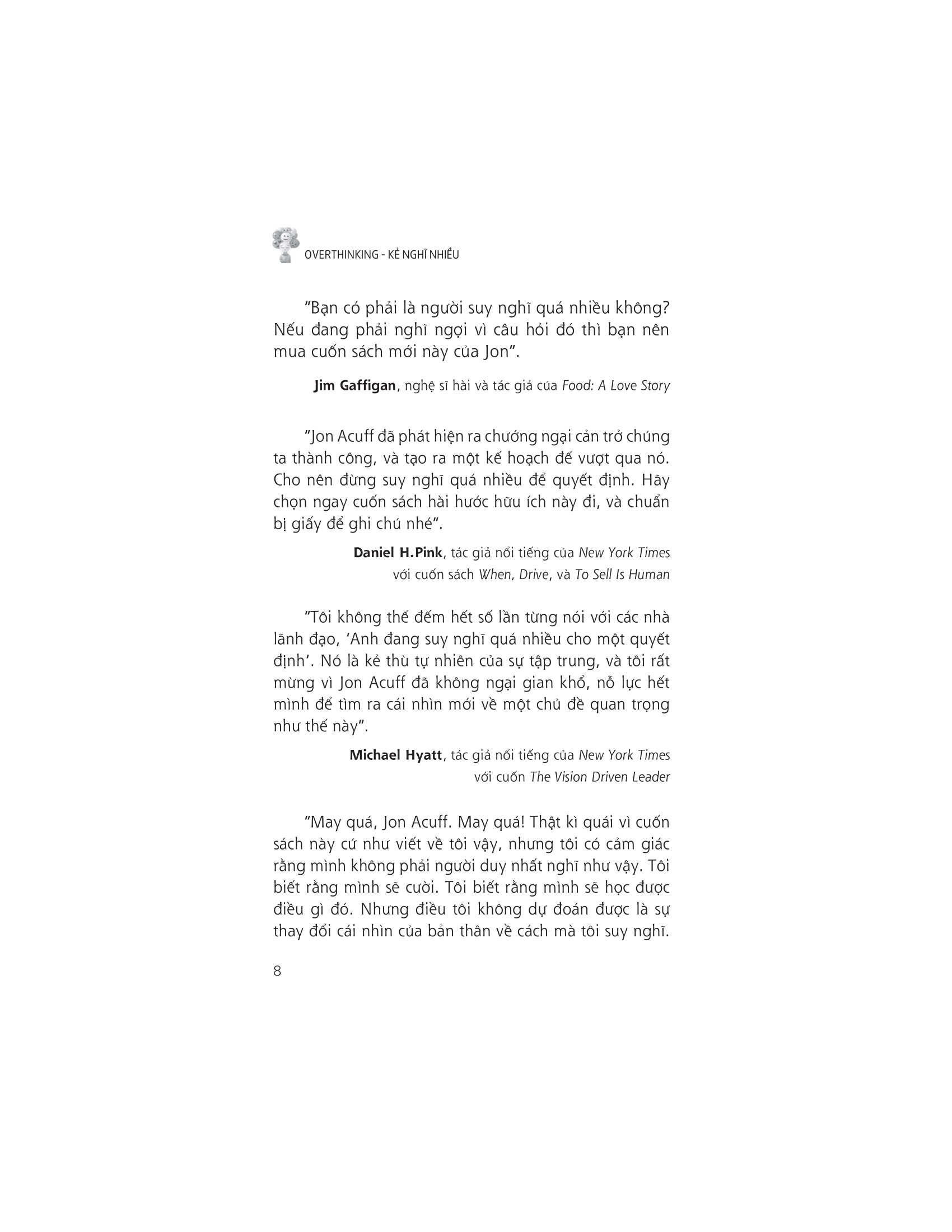 overthinking - kẻ nghĩ nhiều