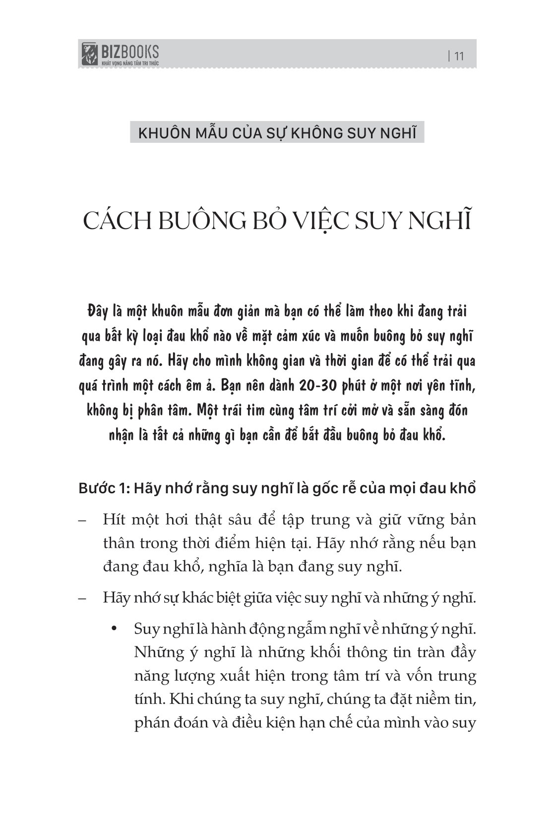 overthinking: loại bỏ bệnh lo âu và suy nghĩ quá nhiều