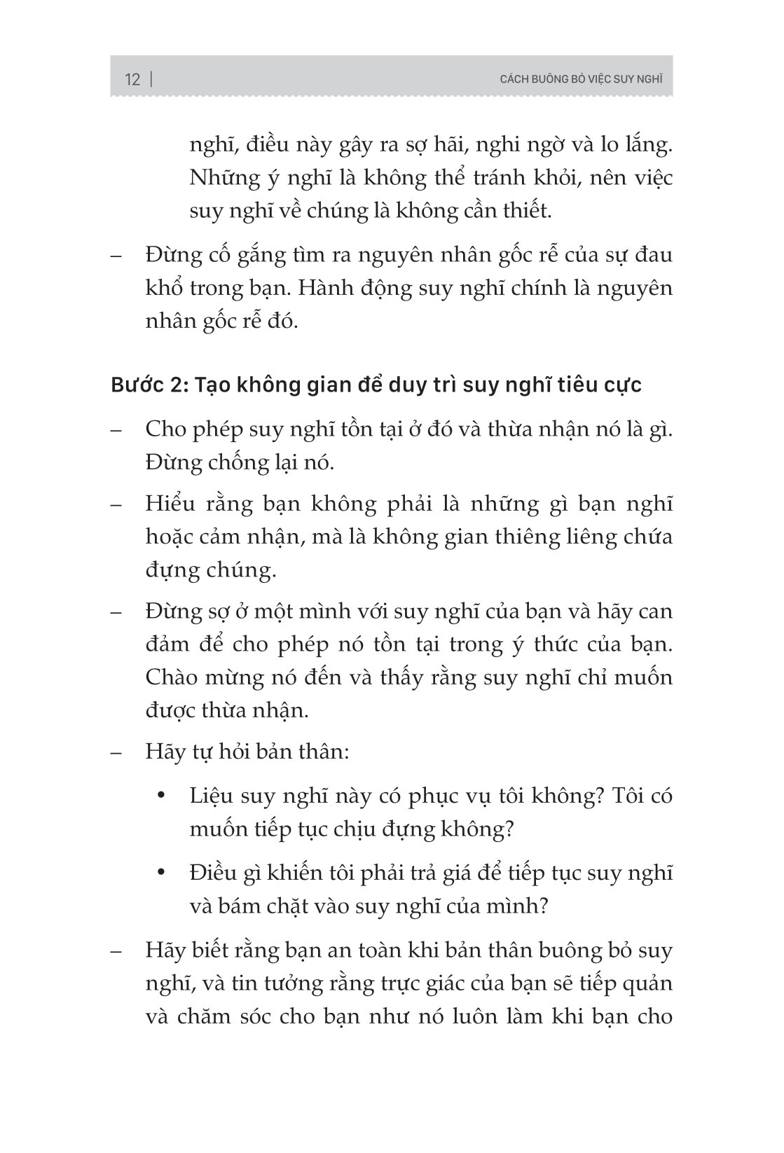 overthinking: loại bỏ bệnh lo âu và suy nghĩ quá nhiều