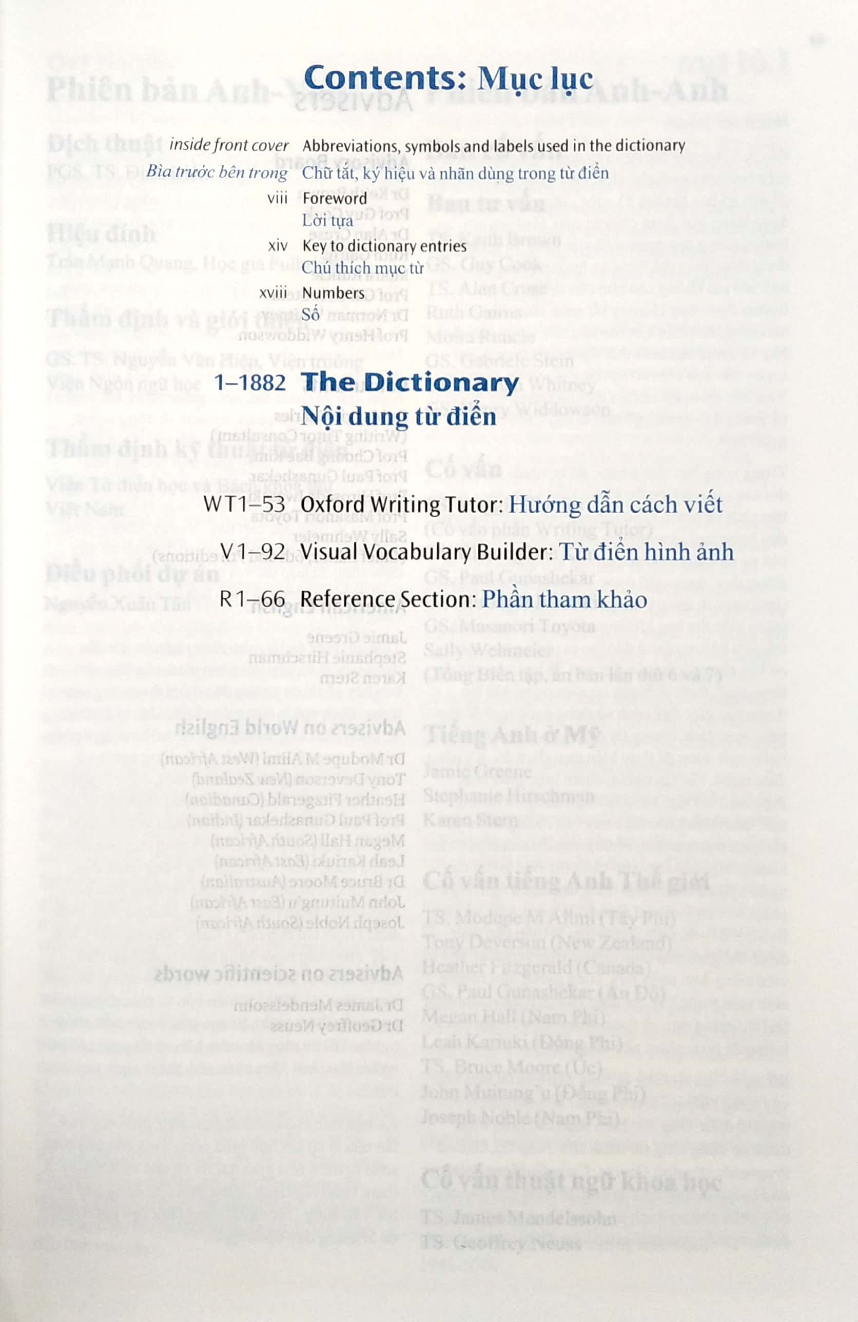 oxford advanced learner's dictionary with vietnamese translation (hardback)