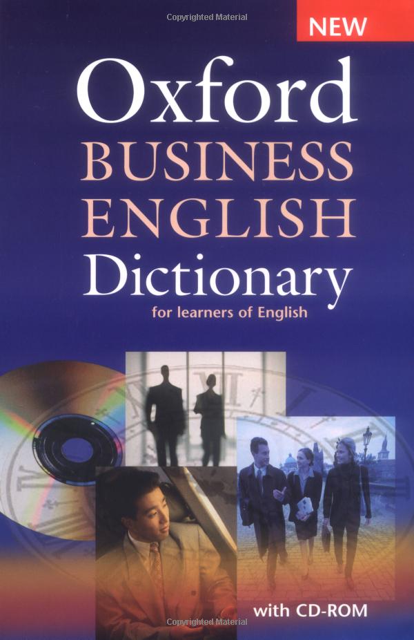 oxford business english dictionary for learners of english dictionary and cd-rom pack