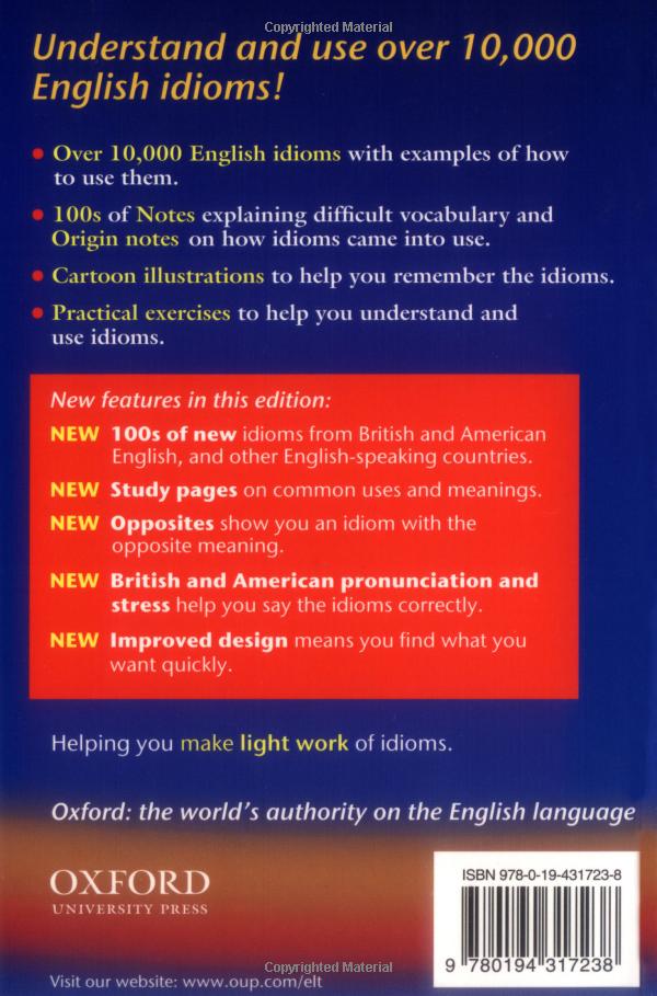 oxford idioms dictionary