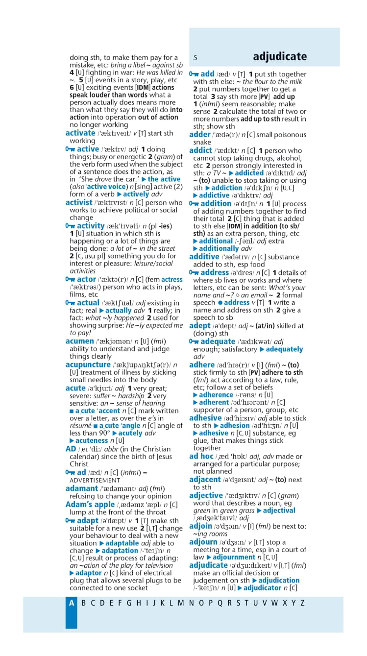 Oxford Learner's Pocket Dictionary - Fourth Edition