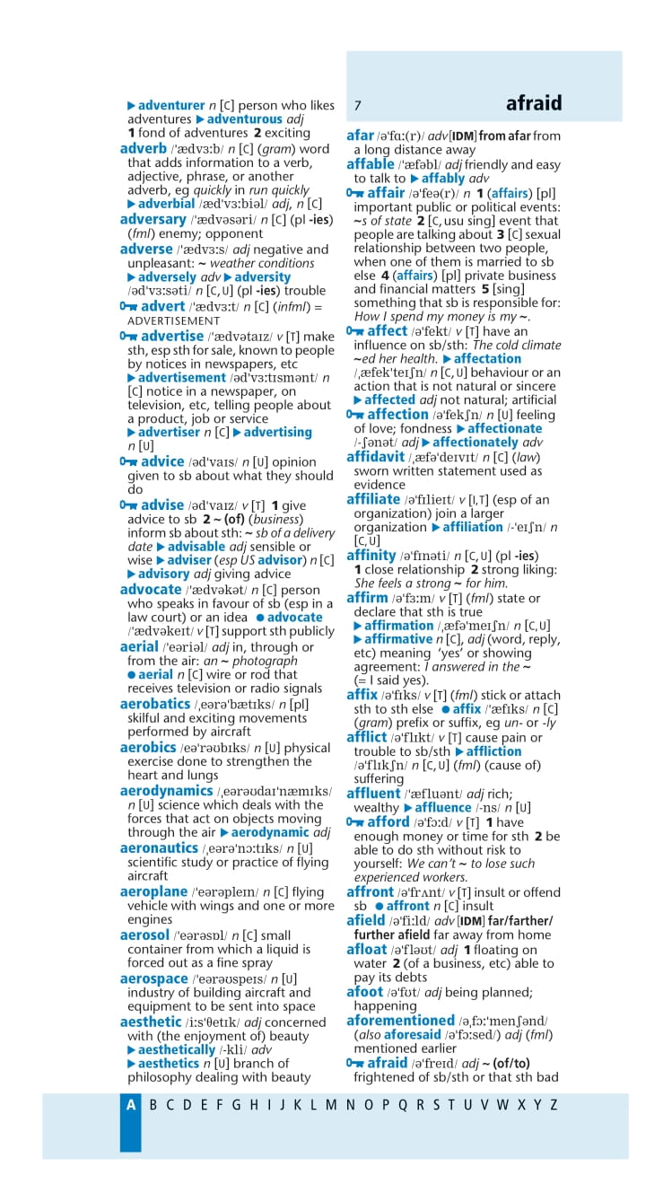 Oxford Learner's Pocket Dictionary - Fourth Edition
