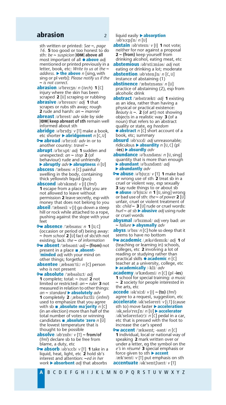 Oxford Learner's Pocket Dictionary - Fourth Edition