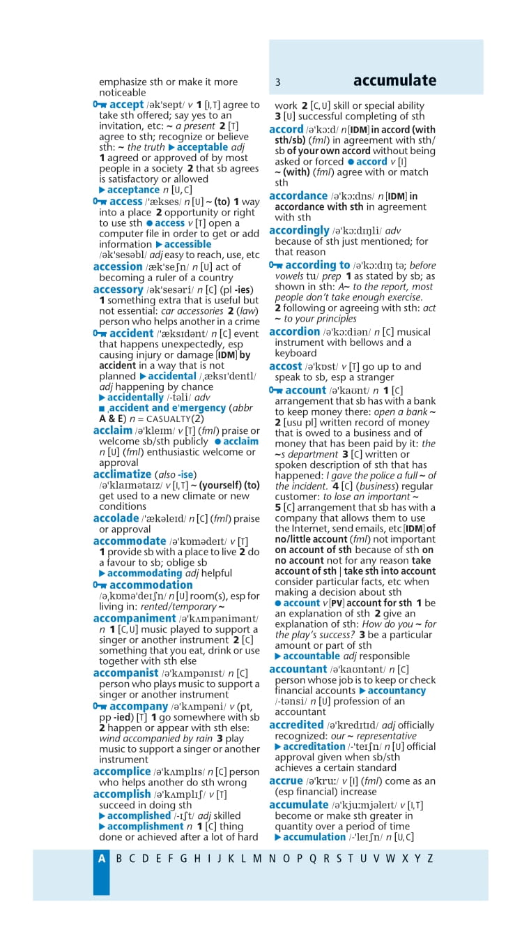 Oxford Learner's Pocket Dictionary - Fourth Edition