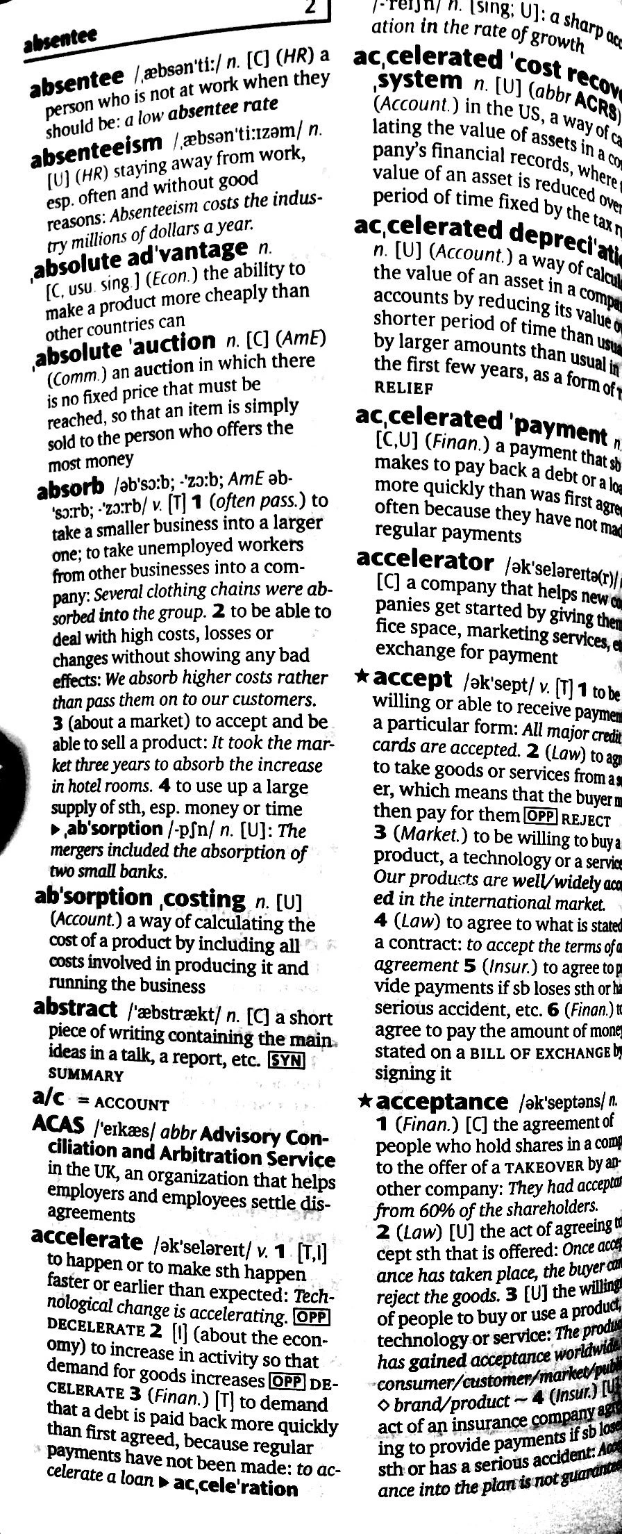 oxford learnerℹs pocket dictionary of business english