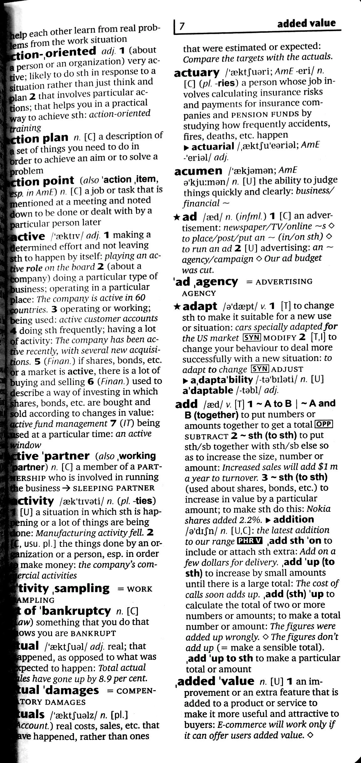 oxford learnerℹs pocket dictionary of business english