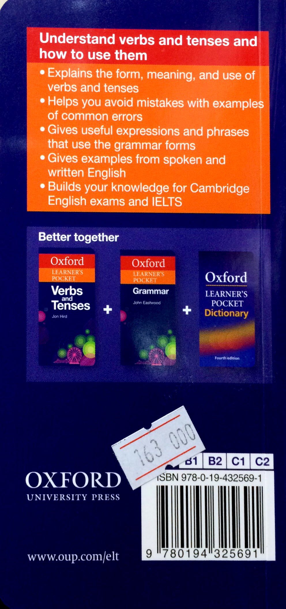 oxford learner's pocket verbs and tenses
