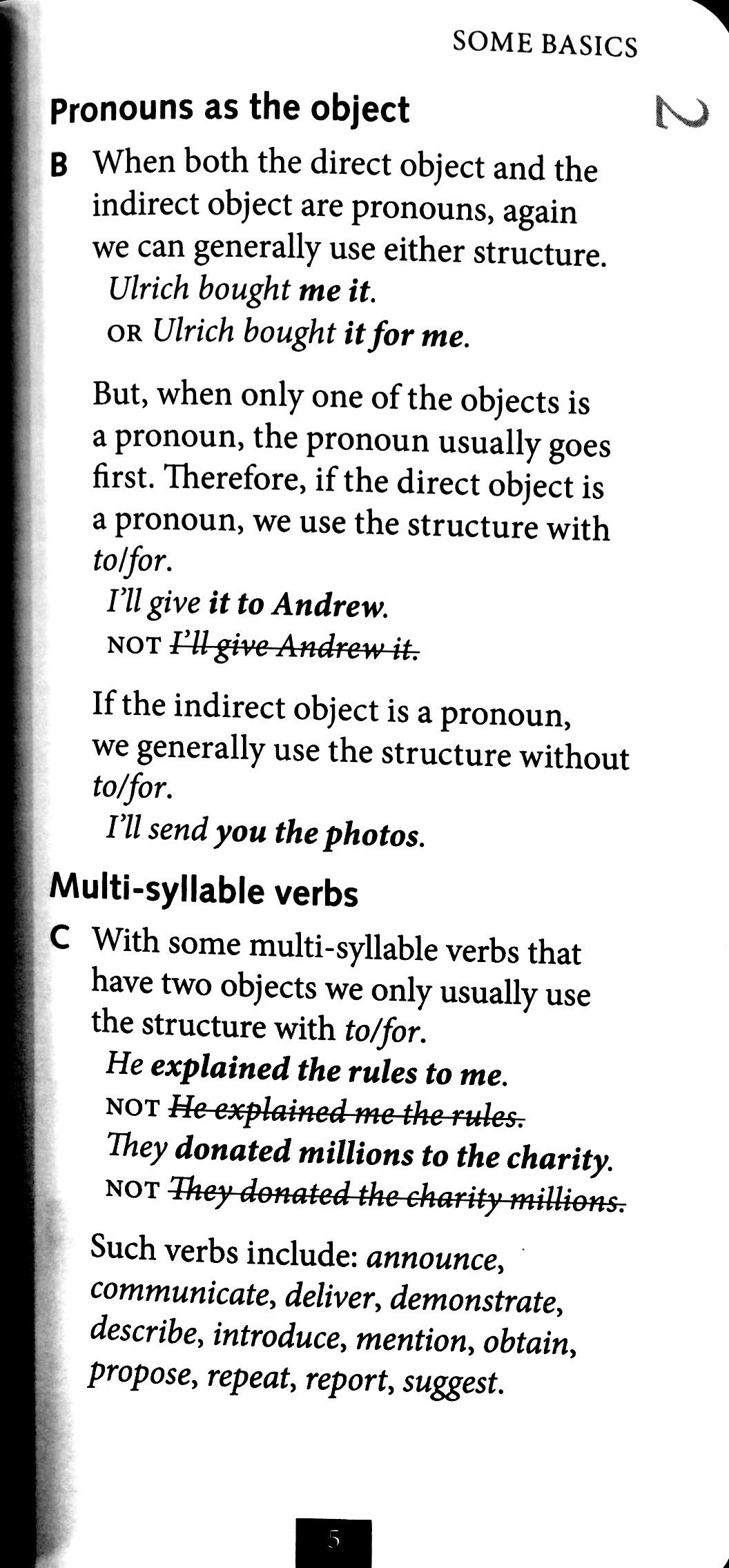 oxford learner's pocket verbs and tenses