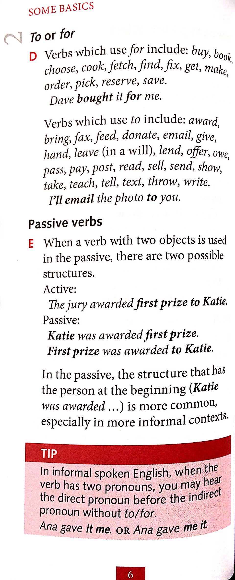 oxford learner's pocket verbs and tenses