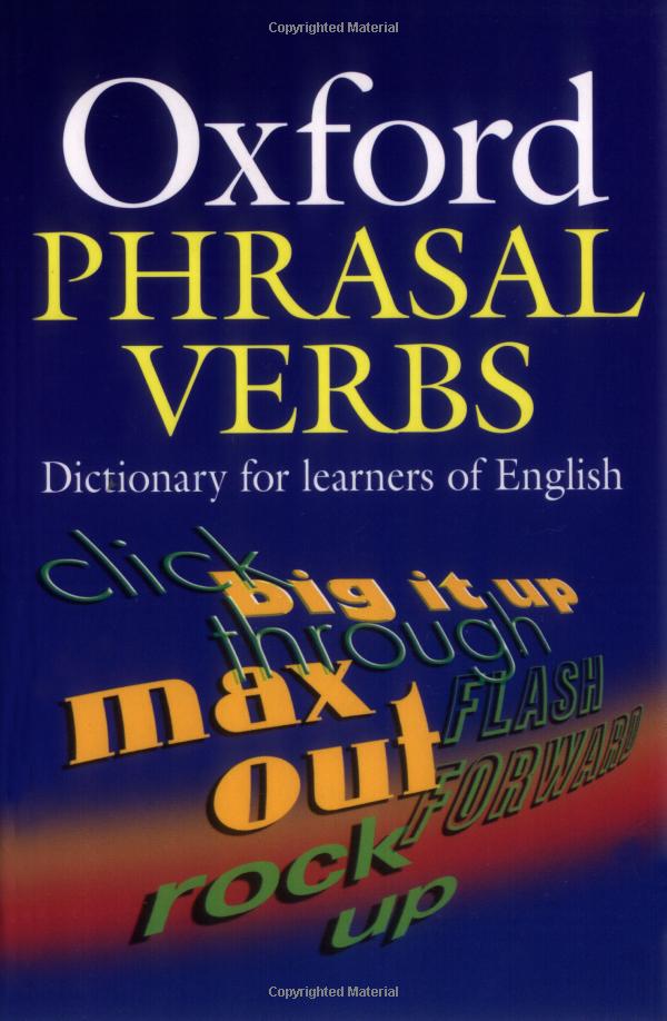 oxford phrasal verbs dictionary