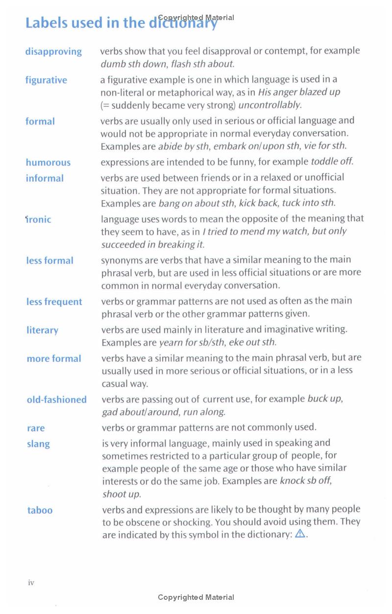 oxford phrasal verbs dictionary